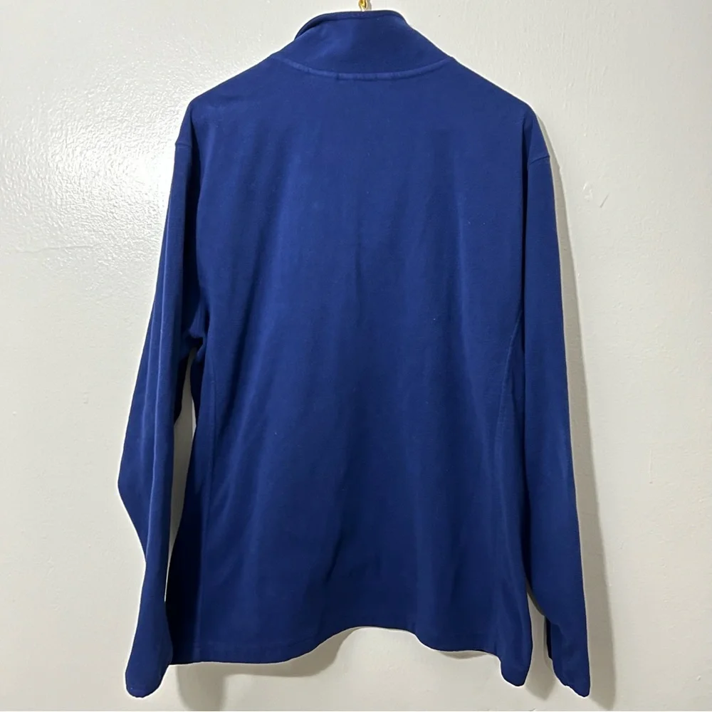 Eddie Bauer Knit Pullover Half Zip Sweater In Blue Size XL - Picture 3 of 4